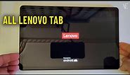 Hard Reset Any Lenovo Tablet | How To Remove All Lenovo Tab Screen Lock and Forgot Password Pattern