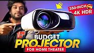 Best *BUDGET PROJECTOR* for Home Theater! ⚡️ HUGE 350-INCH & 4K HDR Support | PixPaq PRIME Projector