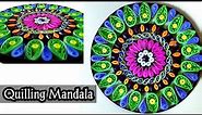 Quilling Mandala Tutorial | How to make Quilling Mandala |#Quillingart