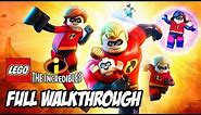 LEGO INCREDIBLES Complete Gameplay Walkthrough PS4 (Full Game Family Friendly)