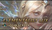 Elementalist Lux | Login Screen - League of Legends