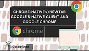 Chrome-native://newtab/ | chrome native new tab