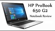HP ProBook 650 G2 Notebook Review