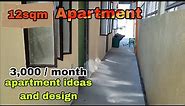 Apartment ideas and design | 12sqm Small House Apartment