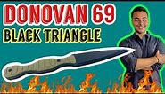 NEW 100% INVISIBLE Self Defense Gadget!? Black Triangle Donovan ‘69 G-10 Everyday Carry Knives | EDC