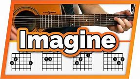 Imagine Guitar Tutorial (John Lennon) Easy Chords Guitar Lesson