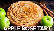 Easy Apple Tart Recipe (Baked Apple Rose Tart)