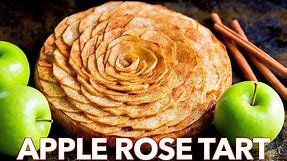 Easy Apple Tart Recipe (Baked Apple Rose Tart)