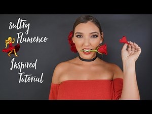 sultry flamenco inspired tutorial w/ Alex💃 | tarte tutorials