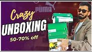 Huge Puma Sneaker Unboxing at 50-70% off (with links)
