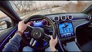 2022 Mercedes-Benz C300 4MATIC Sedan - POV Review