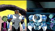 Beast Boy and Cyborg Moments - Teen Titans Season 1
