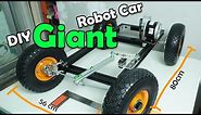 WOW! Amazing DIY Giant Robot Car at Home - PART 1