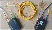 Convert Ethernet to Fiber using One optical fiber | NETVN