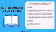 El diccionario y sus partes - [RESUMEN con VÍDEOS y EJEMPLOS!]
