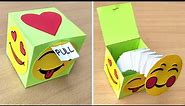 DIY - POP OUT Surprise Box | Surprise Gift Box Idea | POP UP Box | Pull Out Gift Box | Pop Up Box