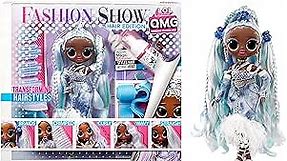 LOL Surprise OMG Fashion Show Hair Edition Lady Braids 10" Fashion Doll w/Magic Mousse, Transforming Hair, Including Stylish Accessories, Holiday Toy Playset, Gift for Kids Ages 4 5 6+ & Collectors