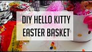 Start to Finish Tutorial: Easter Basket Hello Kitty Style