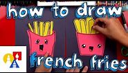 How To Draw French Fries Cutout