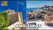 ANO SYROS Beautiful Village on Greek island of Syros (Σύρος)