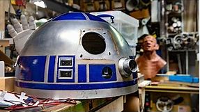Adam Savage Upgrades His R2-D2 Astromech Droid Build!