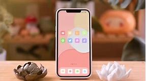 Minimal, Cozy & Pastel iPhone Home Screen Setup & Icon Pack