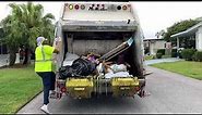 International McNeilus Rear Loader Garbage Truck