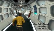 Star Trek PC GAME - EPISODE 1 | Playthrough | Walkthrough | Retro Badger Gaming |
