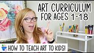 How to Teach Art To Kids | Preschool To High School