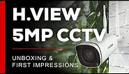 Colour Night Vision CCTV | H.View 5MP Camera Unboxing
