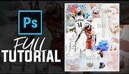 Sports Design Full Tutorial | Brandon Ingram | Photoshop | Cal So Scoped