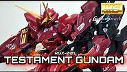 P-Bandai MG 1/100 Testament Gundam Review