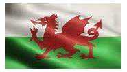 National Flag of Wales Animation Stock Video - Welsh Flag Waving in...