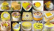 🍍Pineapple Cake Design 2024/Pineapple Cake/Pineapple Cake Design Simple/Pineapple Cake Design images