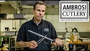How To Sharpen A Knife by Knife Sharpening Expert Robert Ambrosi