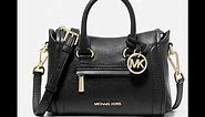 What fits in my handbag| Michael Kors Carine Extra-Small satchel| w/caption|#best #unboxing #beauty