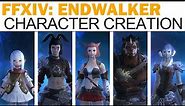 Final Fantasy XIV - Full Character Creation (Male & Female, All Races, Classes, Options)