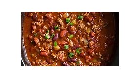 Easy Slow Cooker Chili (BEST Chili Ever!) - Cooking Classy