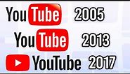 ALL YouTube Logos In ORDER! (2005 - Today!)