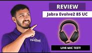 Jabra Evolve2 85 UC In-Depth Review - LIVE MIC TEST!