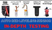 The Best Auto Bed Leveling Sensor BL Touch, 3D Touch, CR Touch, Strain Gauge or the Prusa SuperPINDA