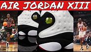Michael Jordan Wearing The Air Jordan 13 White Black (Raw Highlights)