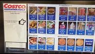 Costco Food Court Self Serve Kiosk