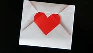 How to make an Origami Love Letter