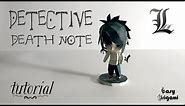 DETECTIVE L - DEATH NOTE | PAPER CRAFT | EASY KIRIGAMI