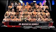 WWE SmackDown VS Raw 2010 PS3 - 30-Man Royal Rumble #1