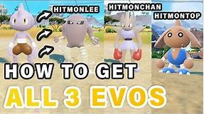 How to Evolve Tyrogue into Hitmonlee, Hitmonchan or Hitmontop ► Pokemon Scarlet & Violet