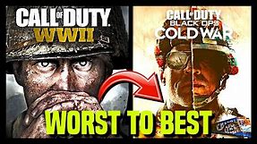 EVERY COD Cover Art/ Box Art RANKED WORST TO BEST (Including COD: Black Ops Cold War Cover Art)