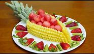 How to CUT, SLICES and DECORATE FRUIT By J. Pereira Art Carving Fruit and Vegetables