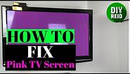 How to fix the pink screen issue on your TV